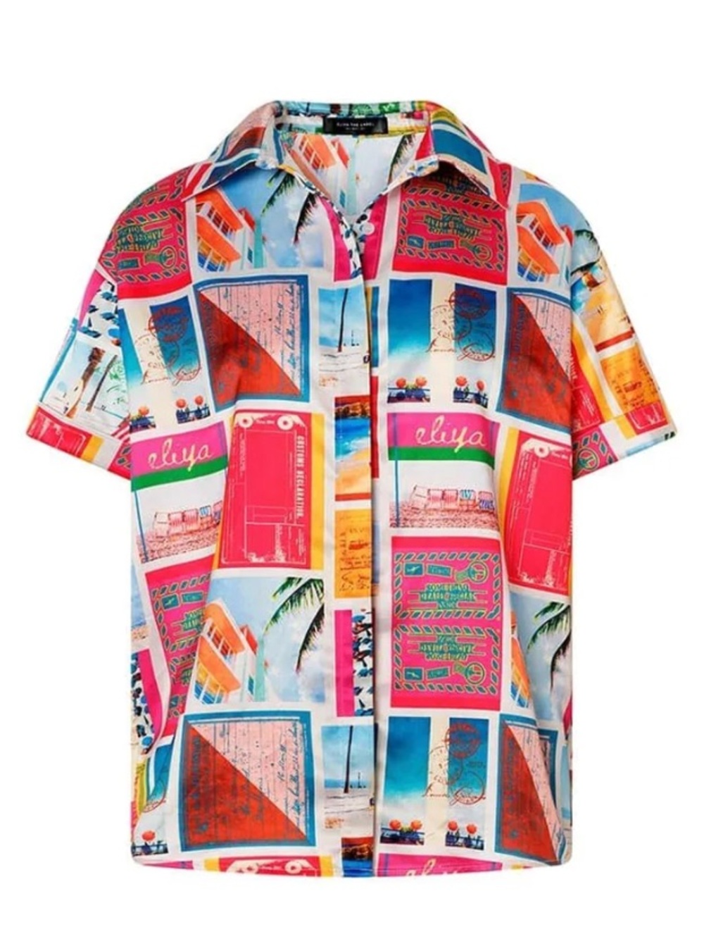 ELIYA THE LABEL 'Taormina Shirt' in Vacanza Print